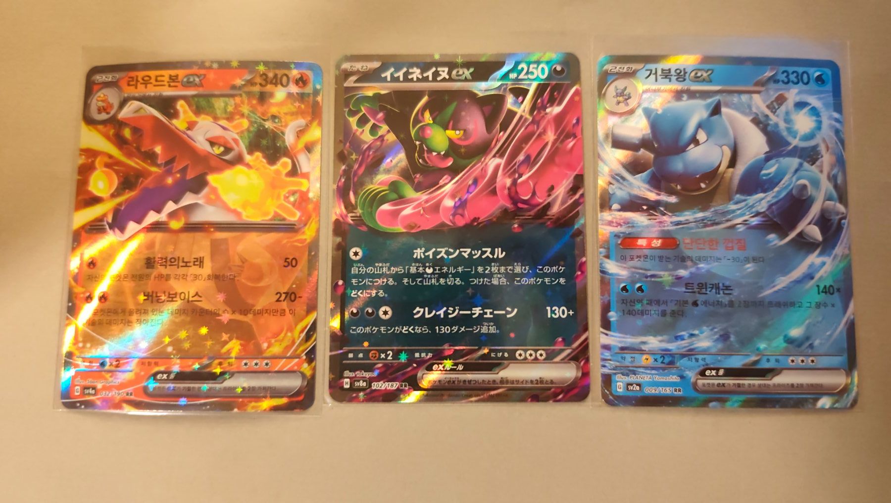 Pokémon Carte collezionabili: Pokemon Ex Karten  - Turtok Ex / Mega Absol Ex ..... – Usato da Kehrsatz venduto da Riyouu 3