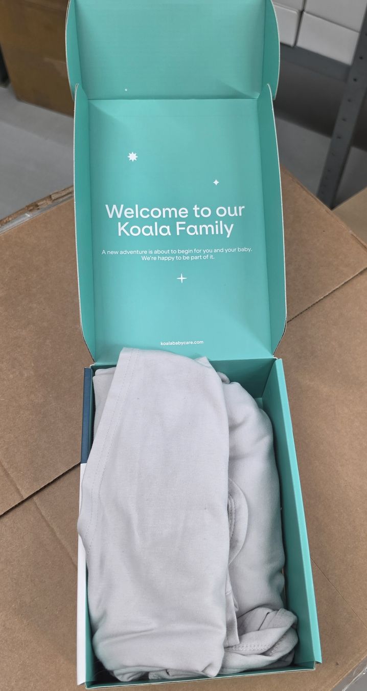 Koala Babycare Porte-bébés ventraux & dorsaux: Koala Babycare Cuddle Wrap Grey – Neuf (Voir description) à Mendrisio par mrw_2qtv 1