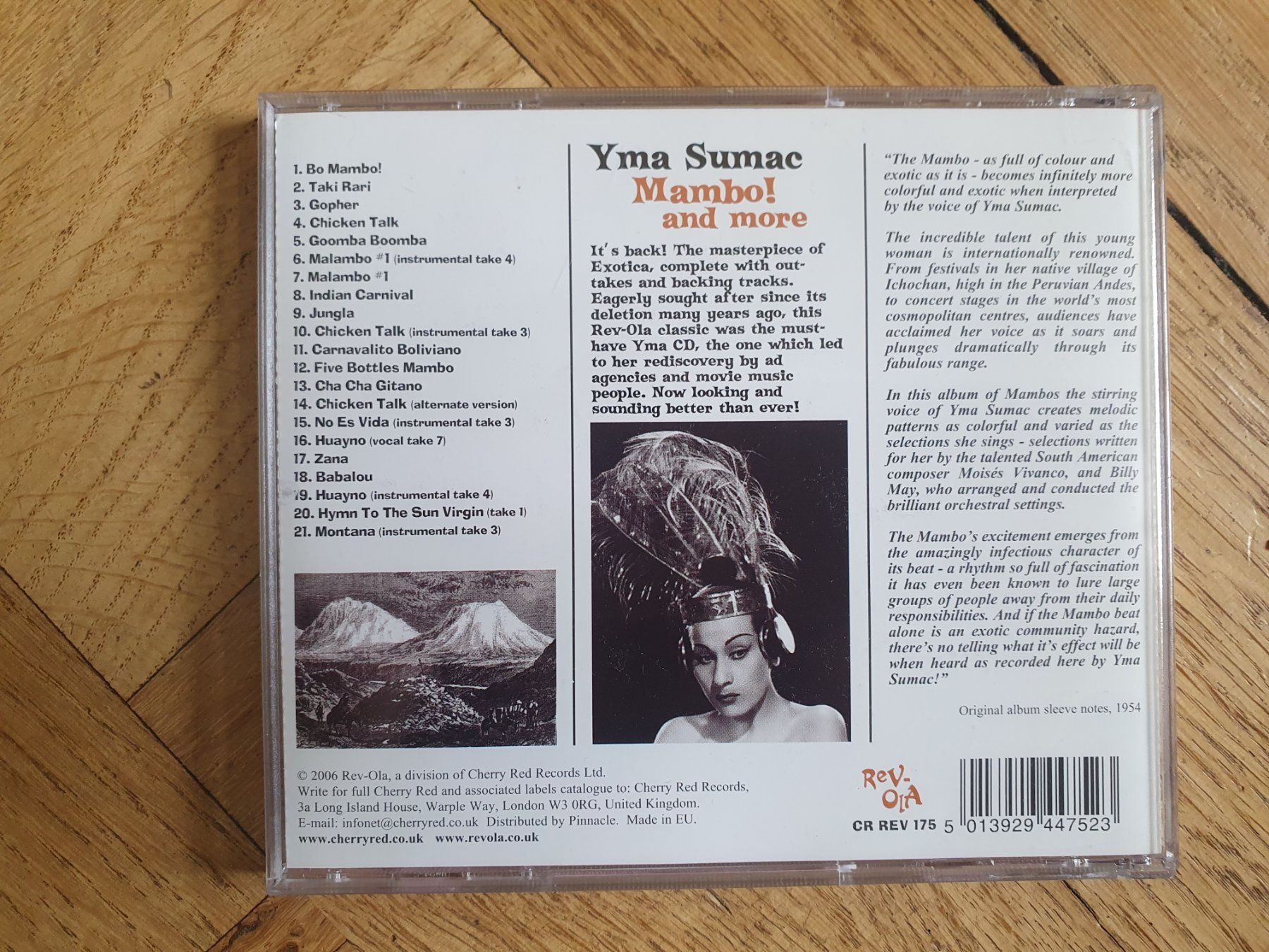 CD: Yma Sumac - Mambo! CD, Exotica-Klassiker – Usato da Zürich venduto da haitimarasa 2