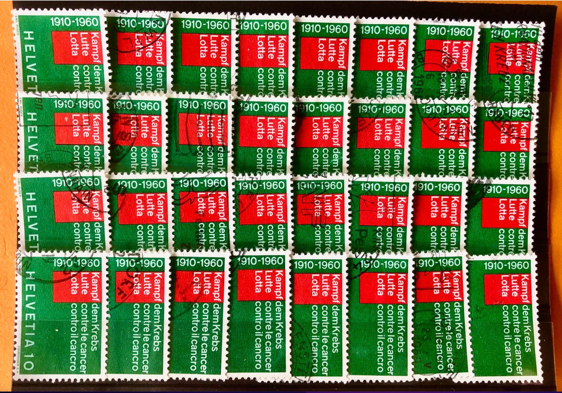 Tutti i francobolli: Nr.351 BRIEFMARKEN GESTEMPELT   – Usato da Aarau venduto da Billa007