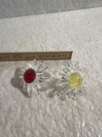 SwarovskiKristall Blumen, 2 Stk.🌼