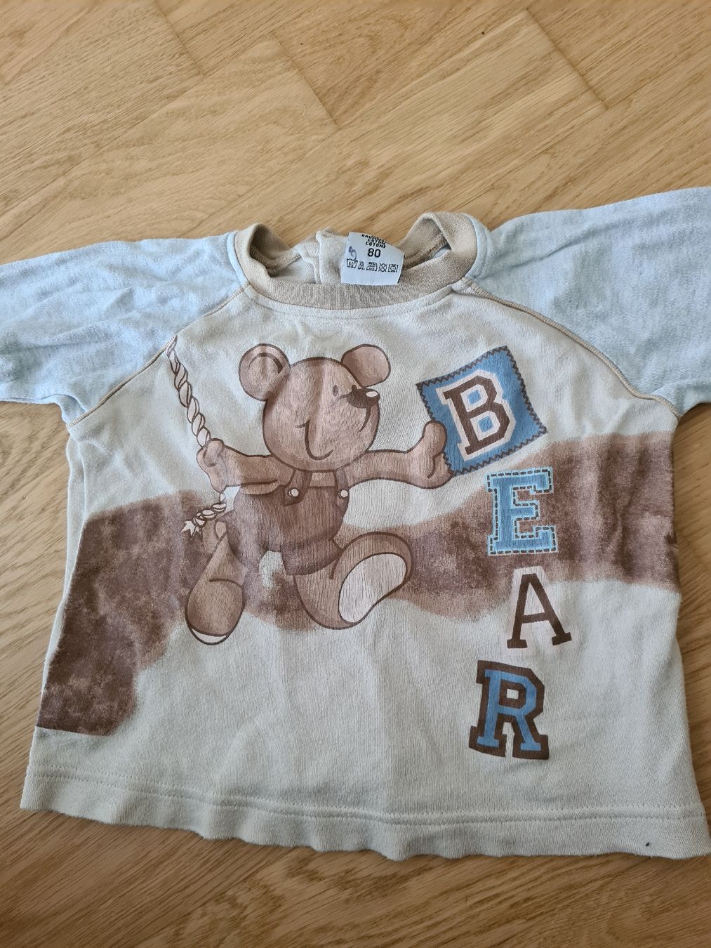 Pullover & Sweatshirts: Langarmshirt Bär Motiv Grösse 80  – Gebraucht aus Horw von Mirii91 1