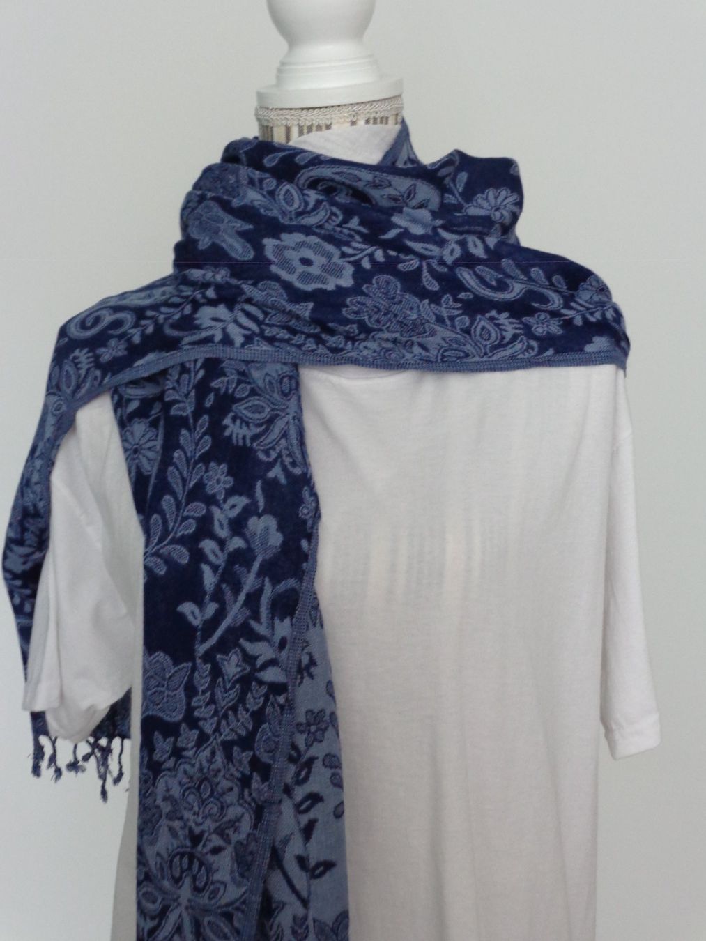 Foulard & Sciarpe: Paschmina Schal (mit Paisley-Muster) – Nuovo (secondo la descrizione) da Wetzikon ZH venduto da elieri 4