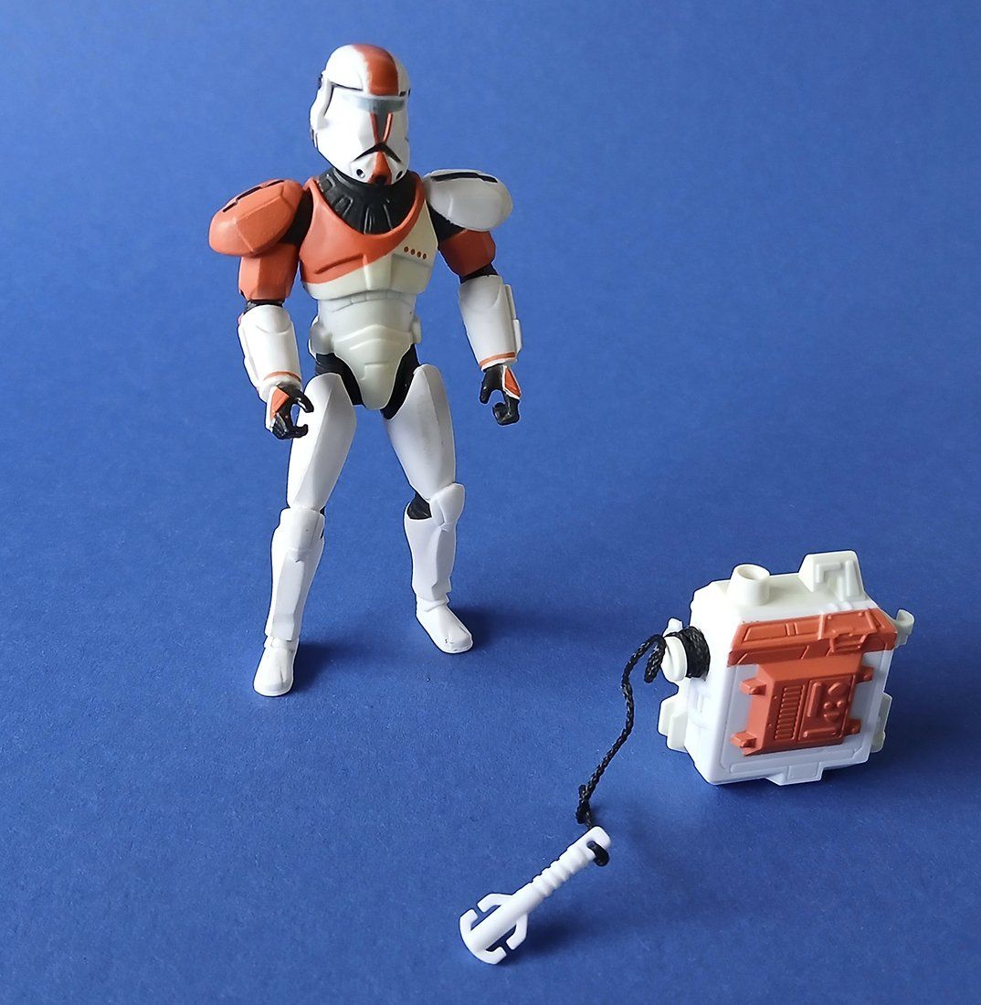 Hasbro Statuette: Star Wars CLONE COMMANDER BOSS Delta Squad Hasbro 2012 – Usato da Bern venduto da felix40 1