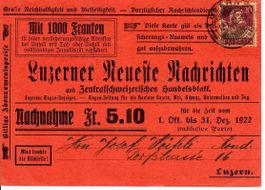 PK, Luzerner Neueste Nachrichten 1922