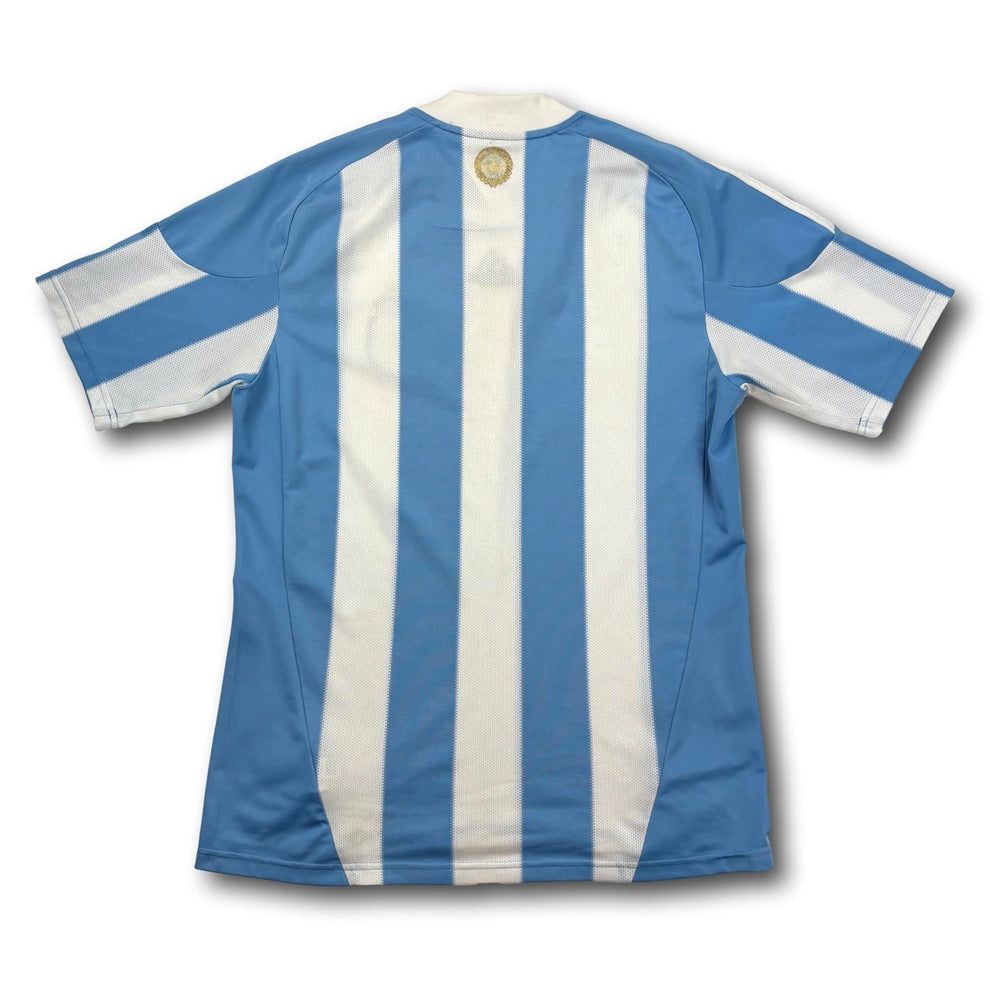 Canottiere & Pantaloni: Argentinien - 2010 - Heimtrikot - L - adidas – Usato da Bolligen venduto da ToTheJerseyEquipment 1