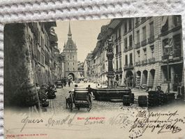 Antike Postkarte, Stadt Bern 1905