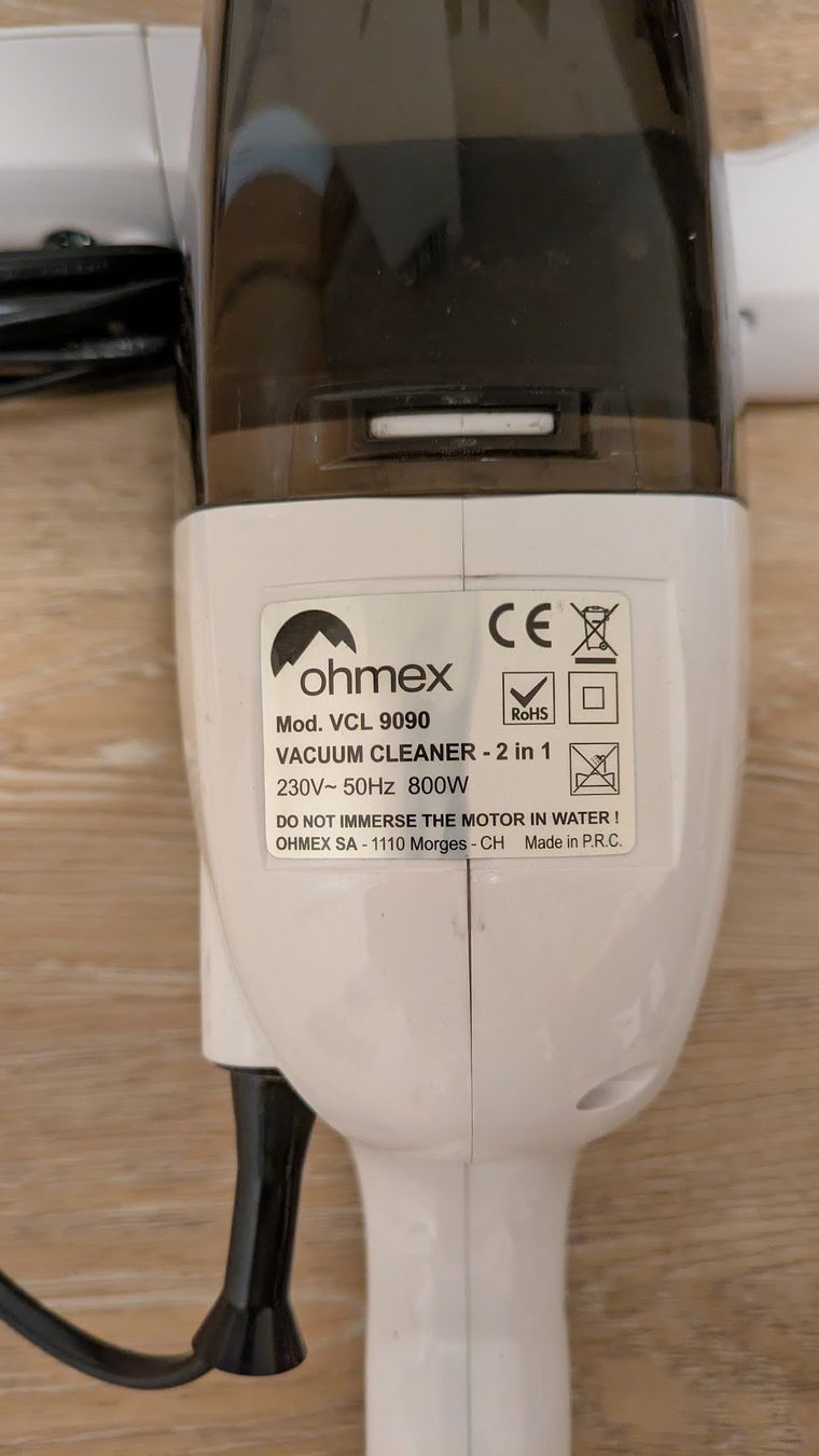 Ohmex Staubsauger & Zubehör: Staubsauger – Gebraucht aus Bäretswil von Ober-Land 5