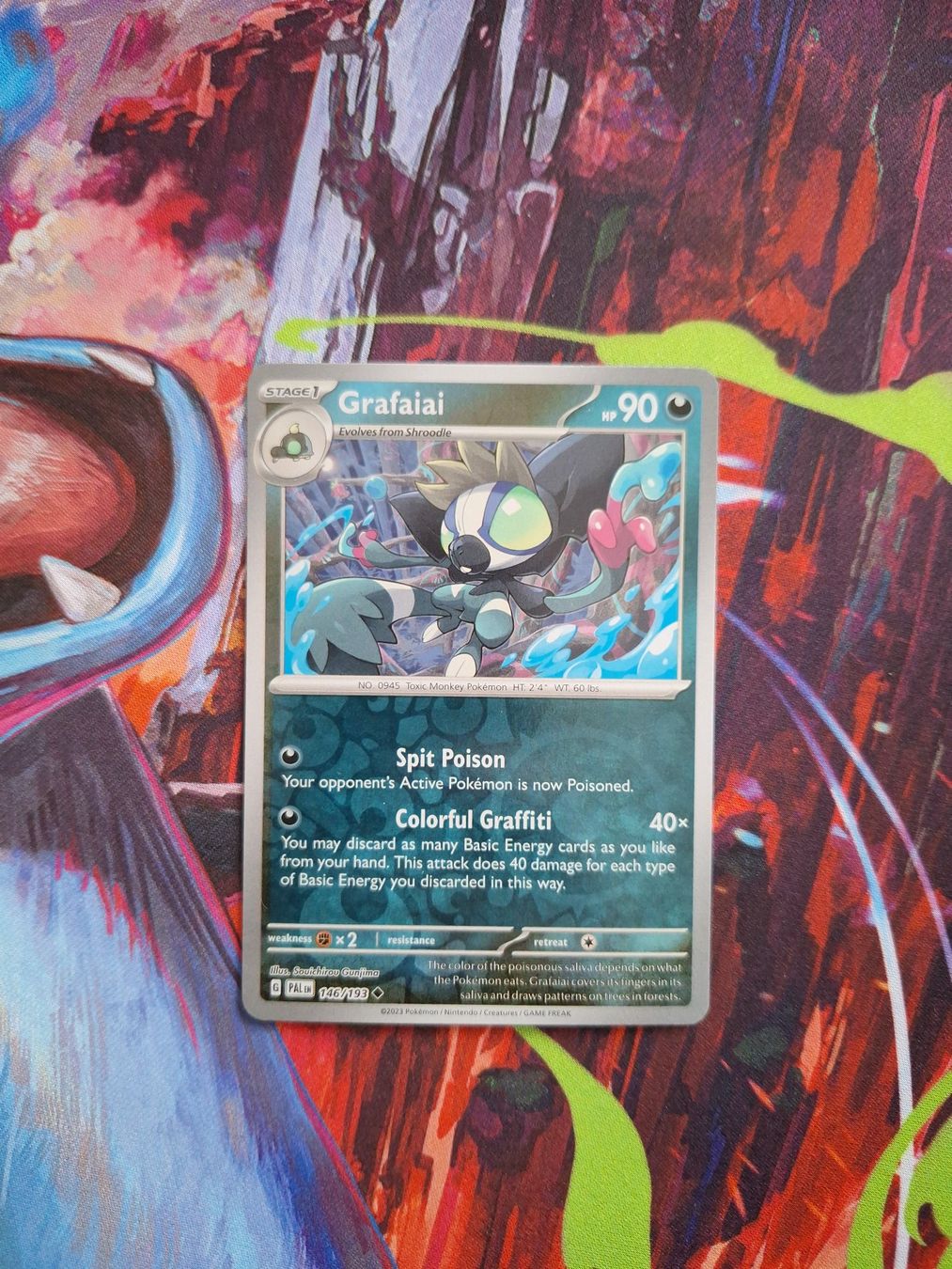 Pokémon Carte collezionabili: Grafaiai - Reverse Holo - Pokemon Paldea Evolved – Usato da Altstätten SG venduto da GGsGameshop