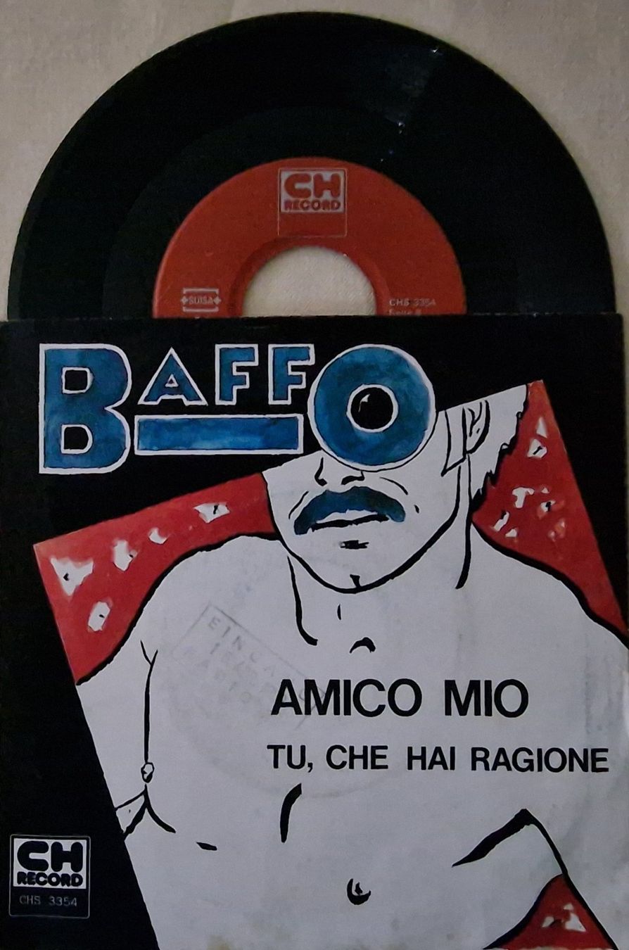 Schallplatten: Baffo Single  – Amico Mio – Gebraucht aus Root von atelier22