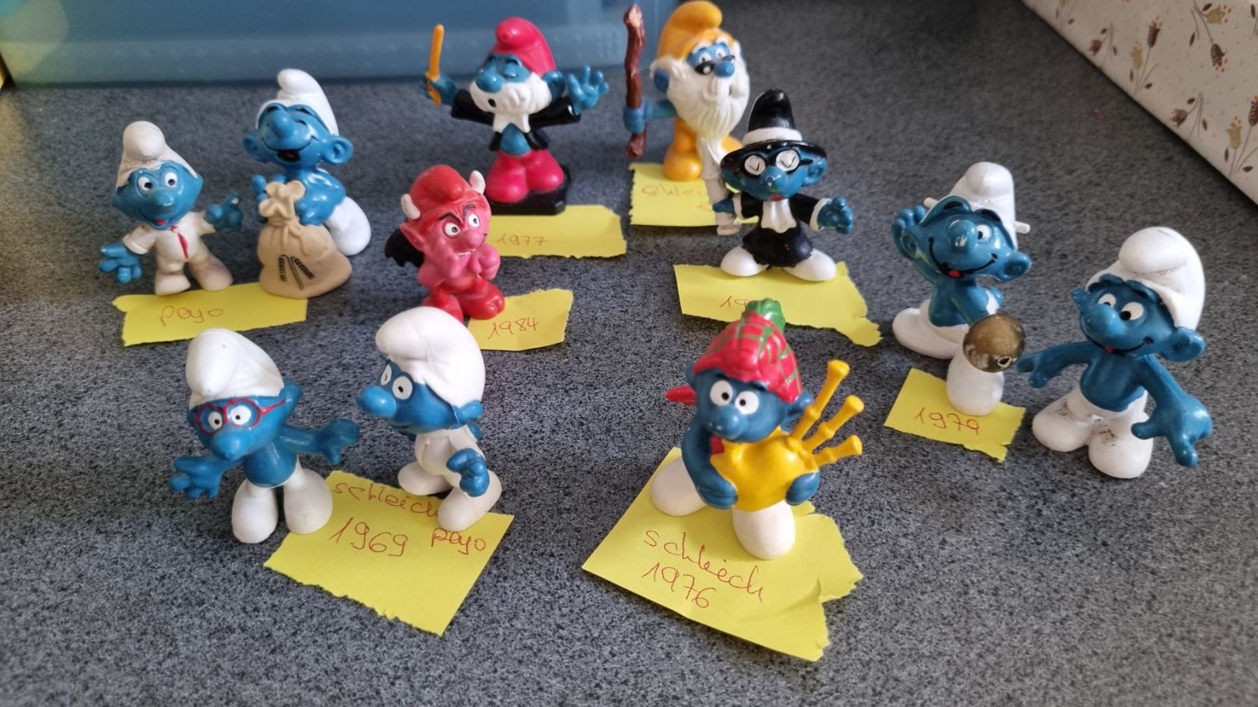 Schleich Figuren: 11 Stroumpfs  divers  (  3 ) – Gebraucht aus La Chaux-de-Fonds von mikilo1