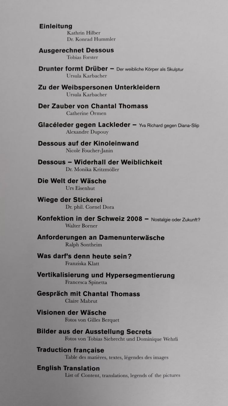 Libri: Secrets - Einblicke in das Reich der Dessous / Buch 2008 – Usato da Bellach venduto da JingleJerry 2