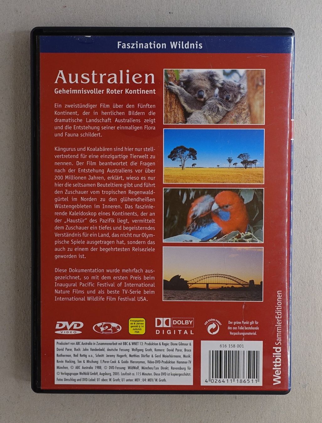 Tous les DVDs: Faszination Wildnis - AUSTRALIEN – D'occasion à Sessa par fraenklishop 1