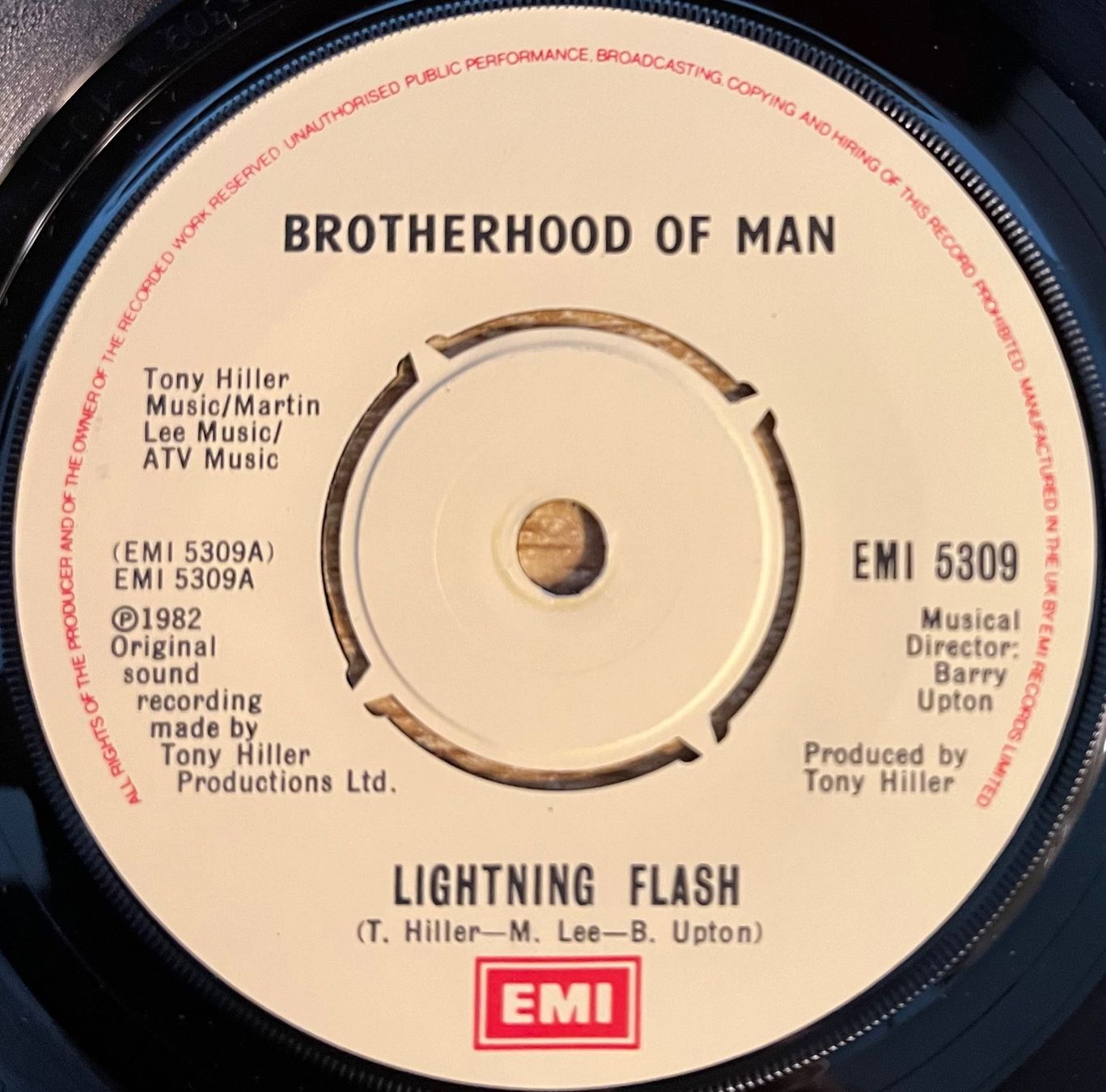 Dischi in vinile: BROTHERHOOD OF MAN - LIGHTNING FLASH – Usato da Bussigny venduto da vinyl-pas-cher 2