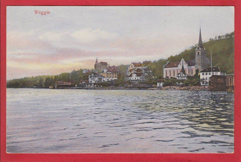 Ansichtskarten: WEGGIS – Gebraucht aus Grüningen von Kartenlaube