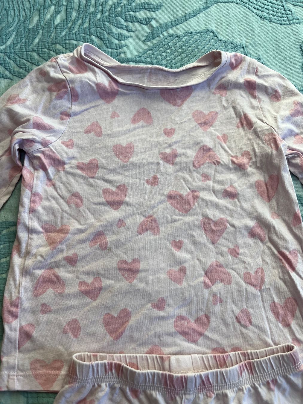 Pigiama & Simili: niedlicher rosa Herzpyjama, Größe 92 – Usato da Umiken venduto da deb_57xk 1