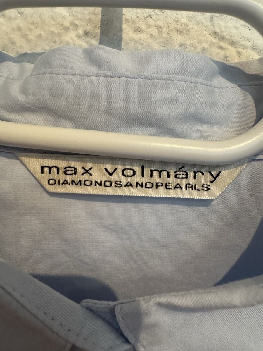 Camicette: Max Volmáry Bluse Hemd hellblau Gr. 42 – Usato da Fislisbach venduto da KolibriSecondhand 1