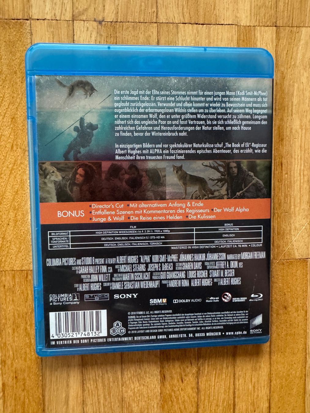 Tutti i DVDs: ALPHA. (BLU-RAY) – Usato da Basel venduto da san_2qlq 1