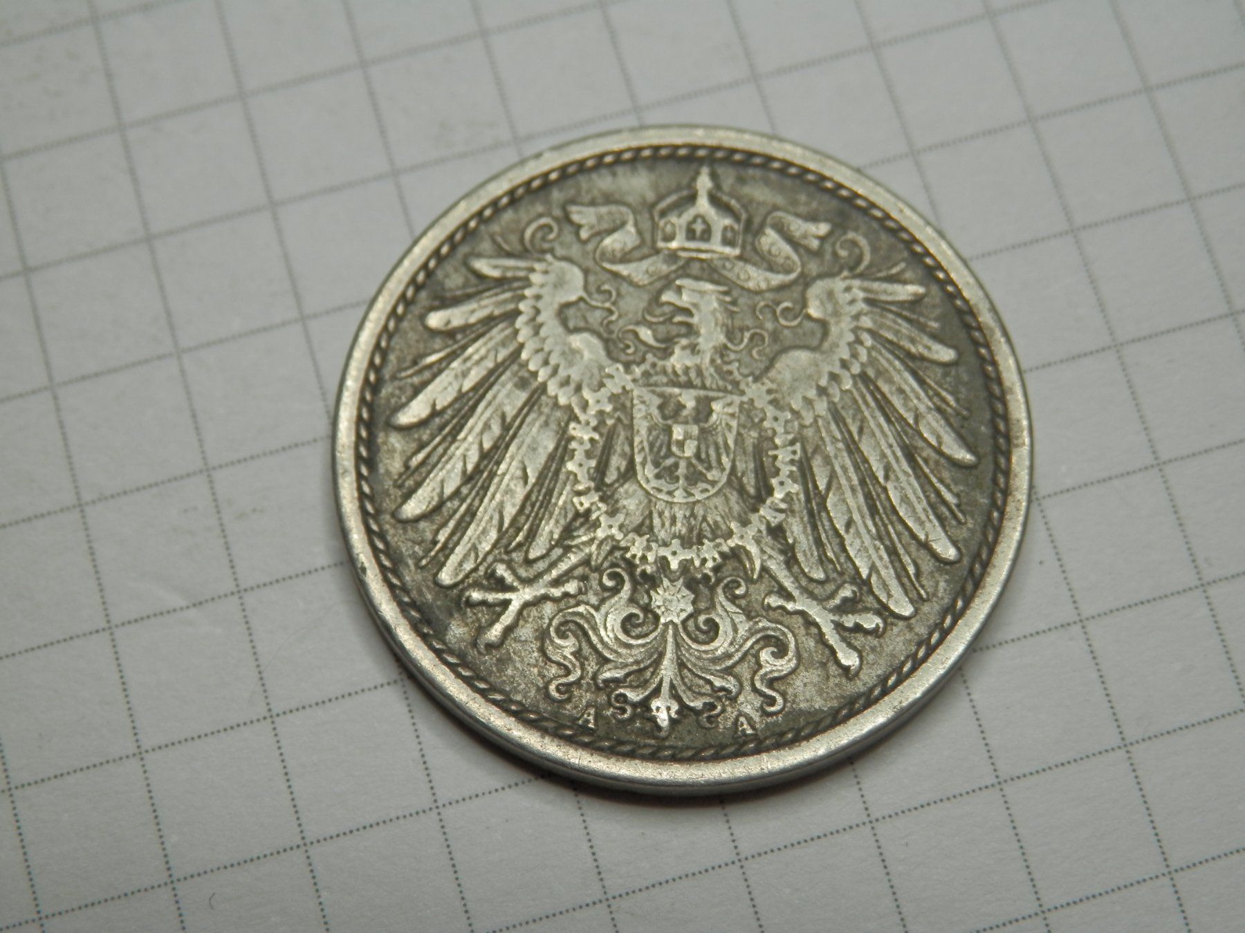 Tutti le monete: Deutschland 10 Pfennig, 1914 – Usato da Weiach venduto da weiach81 1