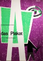 das Plakat von Piattti Celestino, Kunstgewerbemuseum Zürich