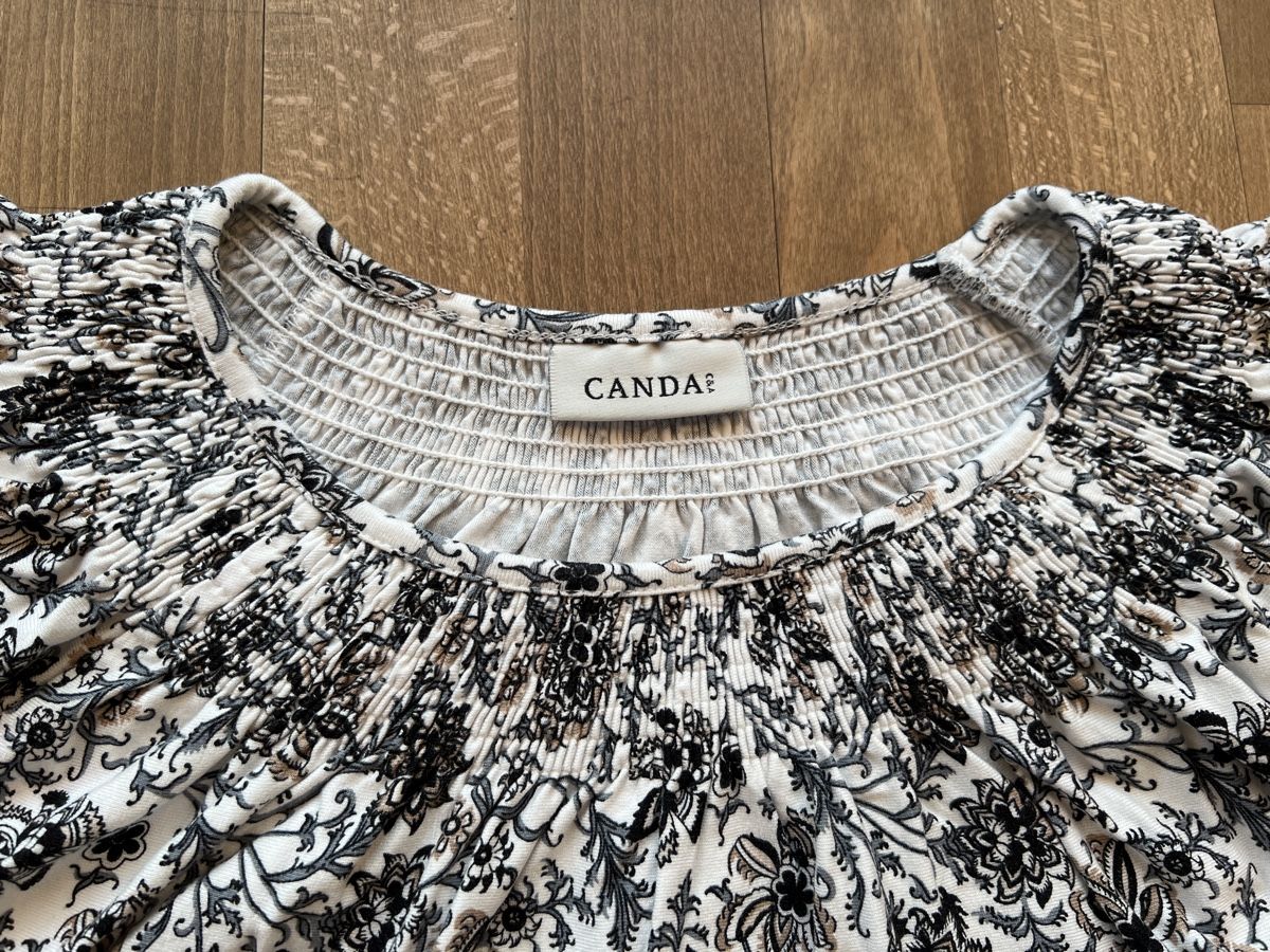 C&A T-Shirts: Damen Shirt Gr. L gemustert Viskose – Gebraucht aus Münsingen von est_s6vf 2