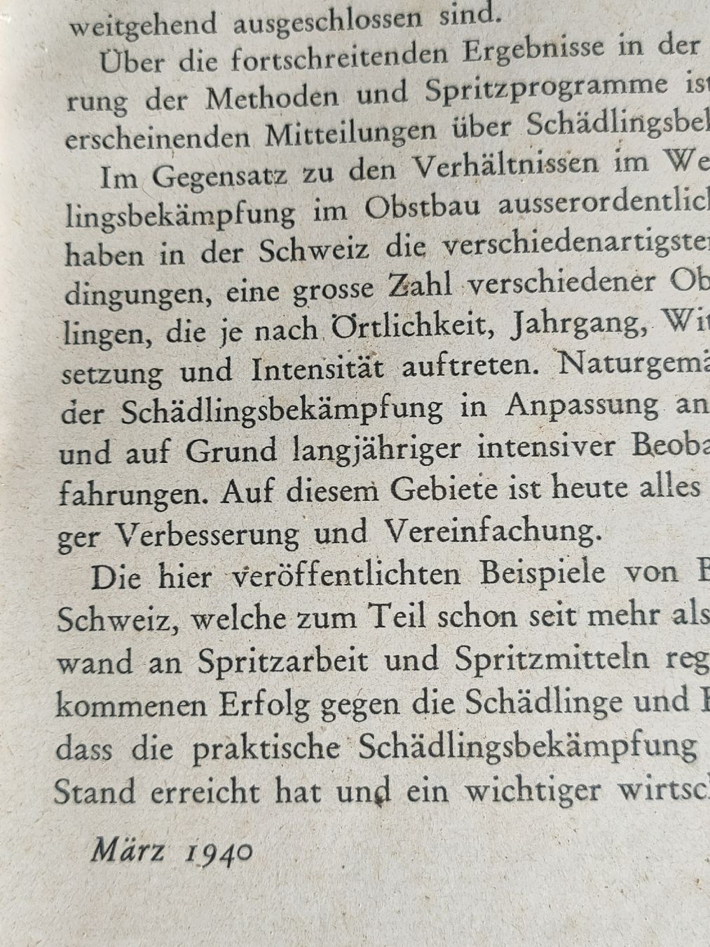 Libri: Seltenes Buch: Schädlingsbekämpfung im Obstbau, antik 1940 – Usato da Gipf-Oberfrick venduto da minini 4