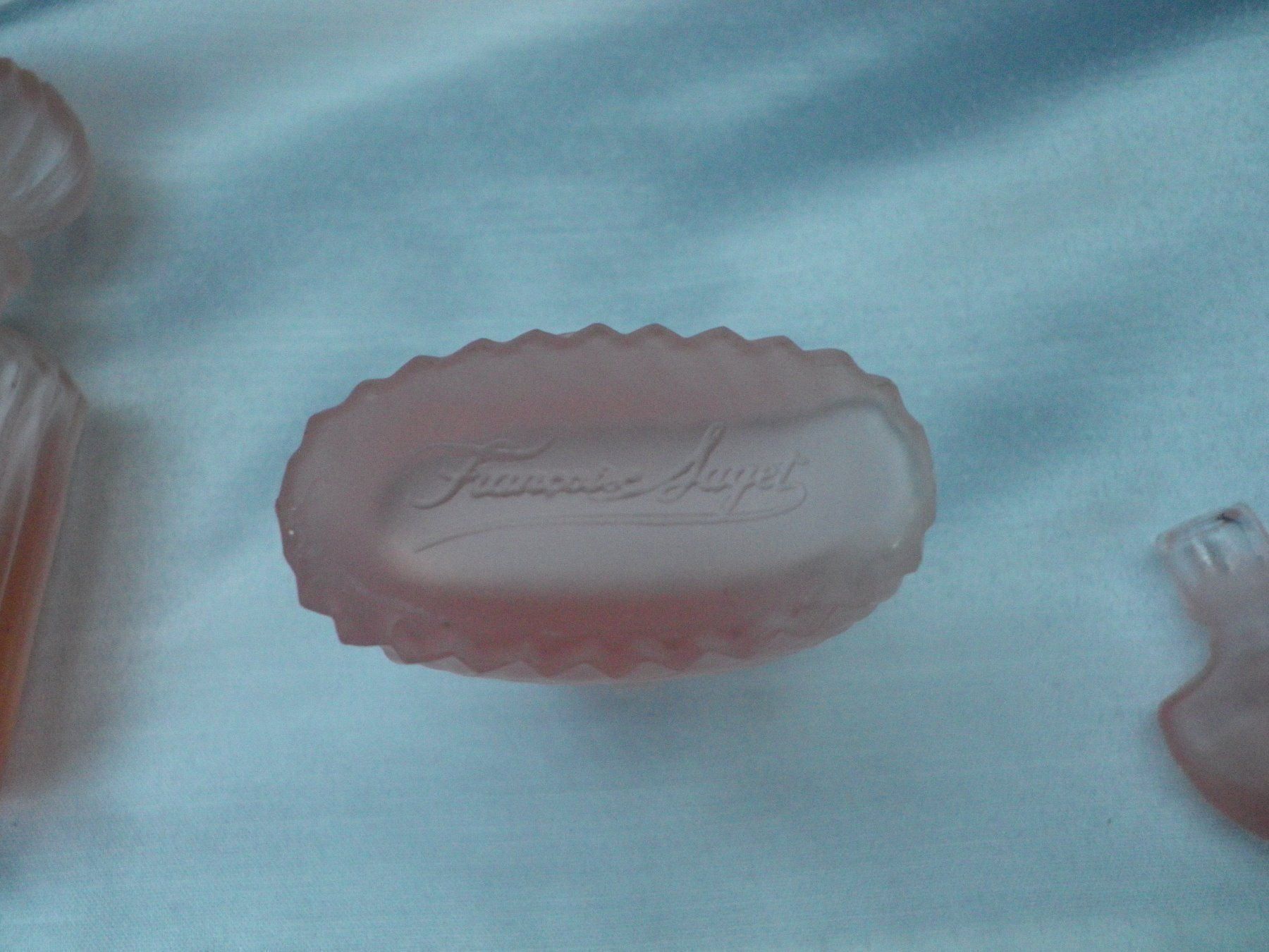 Flaconi: 2 Rosa Parfum-Flacons – Usato da Reinach BL venduto da Annodomini 4