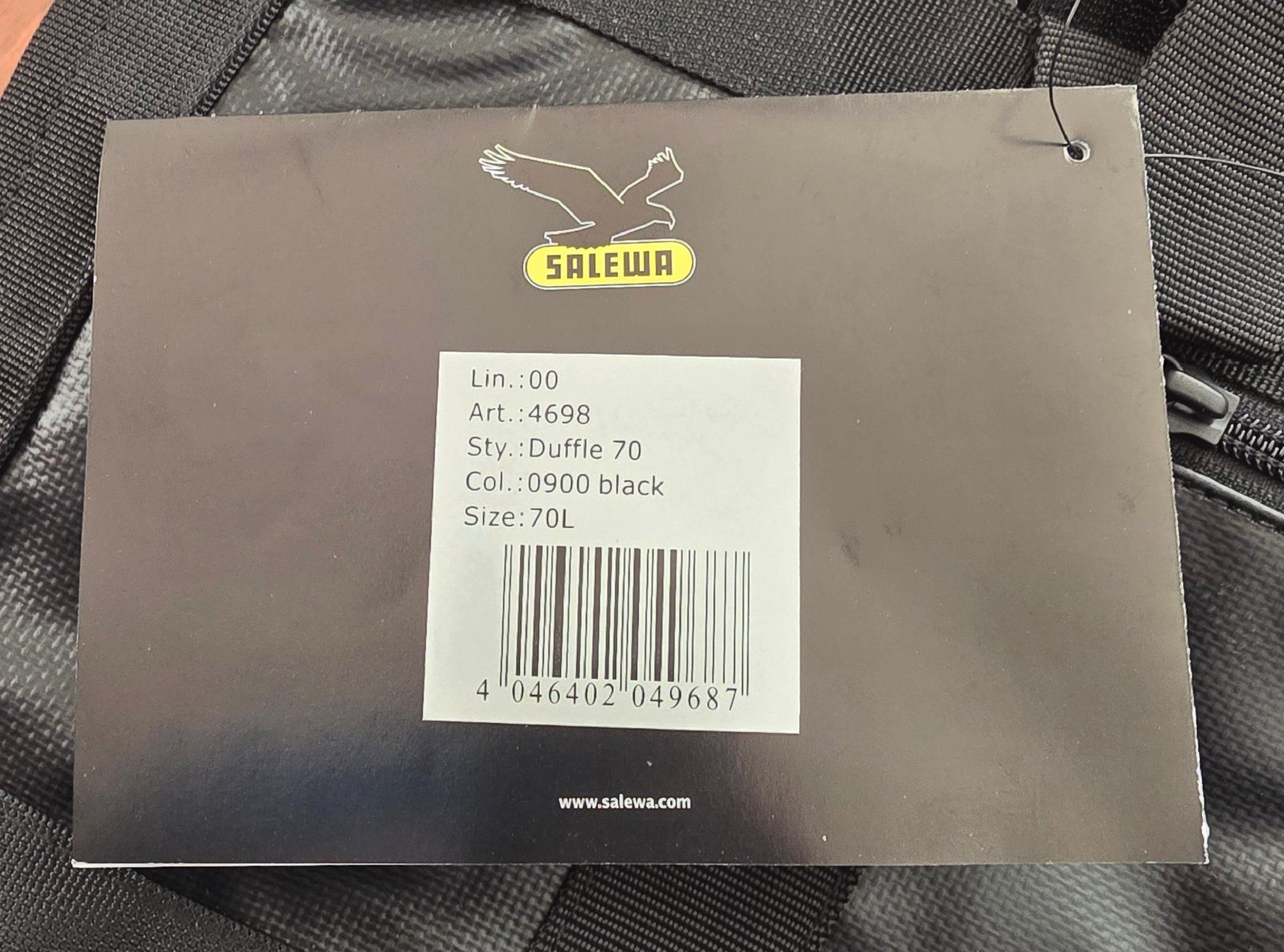 Salewa Borse: Salewa Duffle 70L Bag - Neu – Nuovo e nell'imballaggio originale da Urtenen-Schönbühl venduto da mammutli22 9
