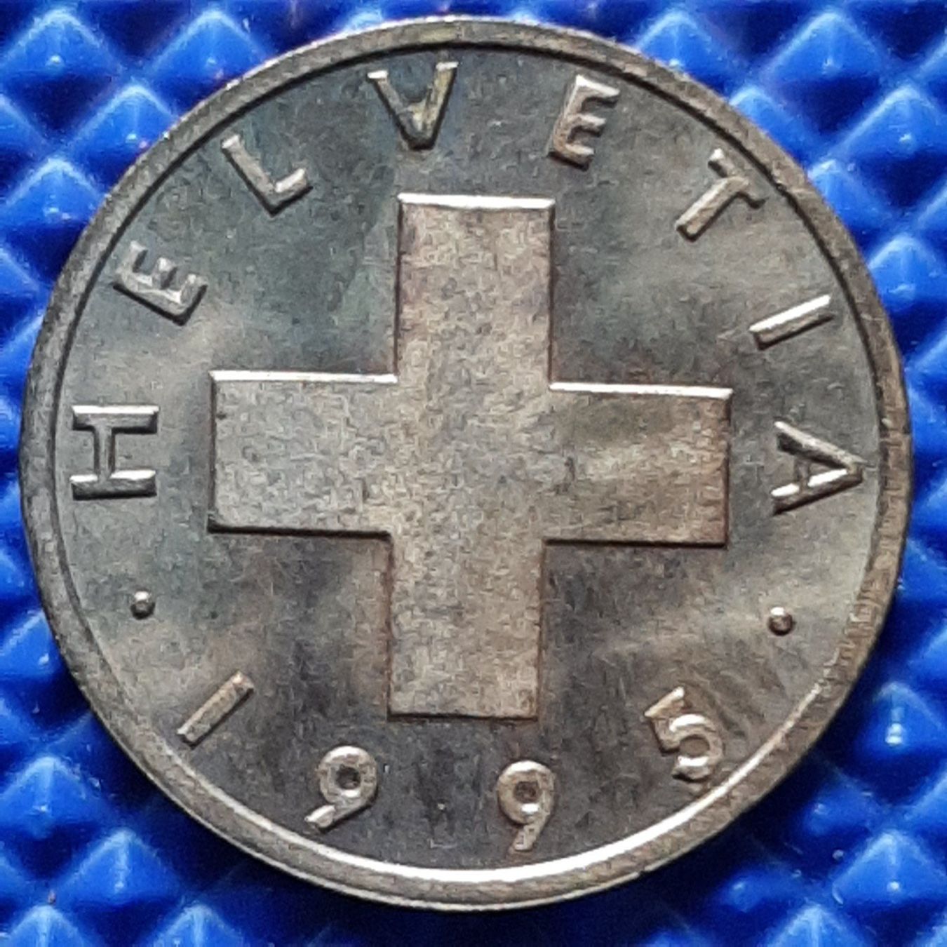Tutti le monete: 1 Centime 1995 Helvetia – Usato da Carouge GE venduto da cecob0909 1