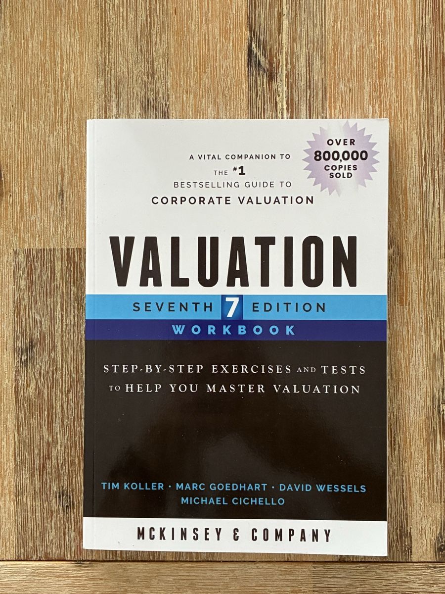 Libri: McKinsey Valuation 7th Edition workbook – Nuovo (secondo la descrizione) da Zollikerberg venduto da the_alchemist_297