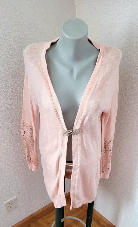 Damen Strickjacke: Elegante Langarm Cardigan Mit Knöpfen - Bequem & Dünn