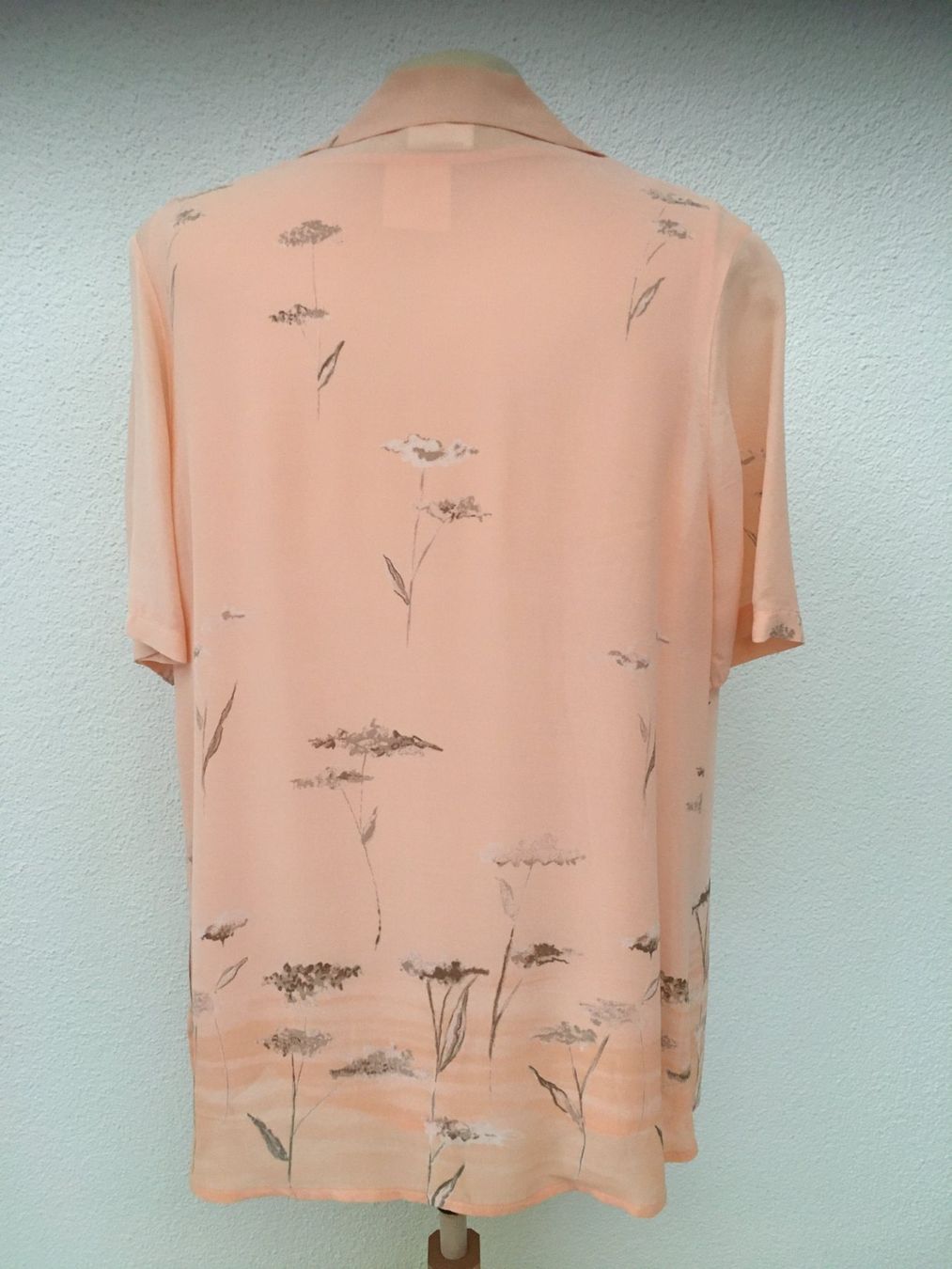 Blusen: Longbluse mit Top aus Viskose in apricot – Gebraucht aus Uetendorf von Florabella01 1