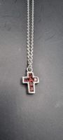 Silberkette mit Kreuz Anhänger