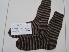 Handgestrickte Herrensocken   Gr. 42-43 (7)