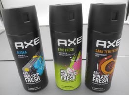 3 Axe Deo Dark Temtation, Epic Fresh, Alaska, Nr. 37a