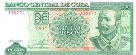 Cuba Central America 5 Pesos 2019 P-123 UNZ