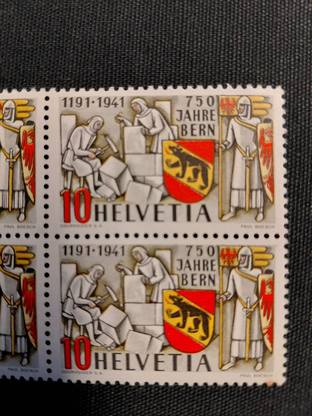 Tutti i francobolli: spiene über hammer 1941 viererblock – Usato da Rohrbach venduto da emm_j95r 1
