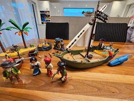 Playmobil Piratenschiff-Set mit Zubehör!