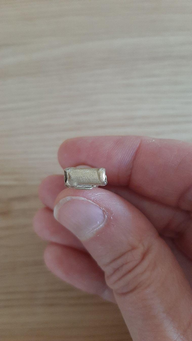 Anhänger: Handgefertigter Echtgold-Anhänger mit Perle – Gebraucht aus Rafz von ike_sk5b 5