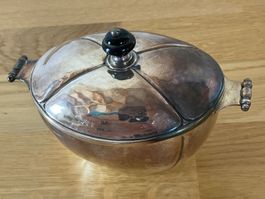 Antike Zuckerdose Art Déco Stil inkl. Zange