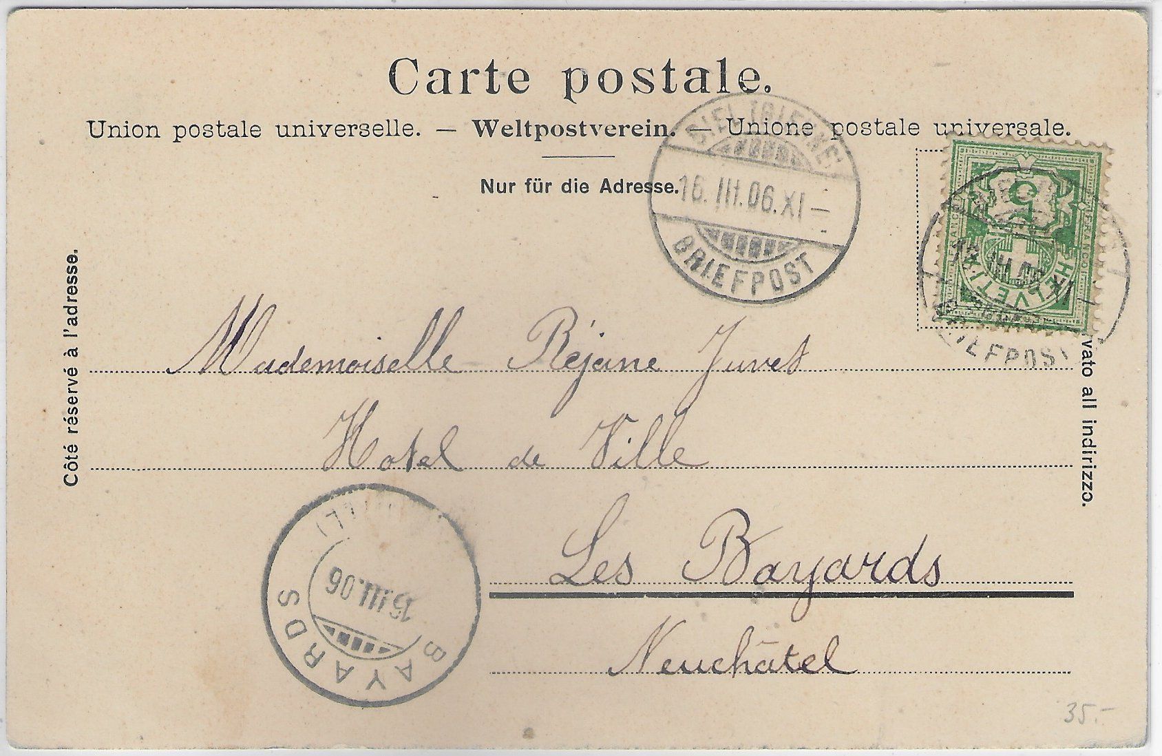 Cartoline postali: Biel -  Bienne - Juraplatz - Tram - animee – Usato da Ettingen venduto da Kartenplanet 1