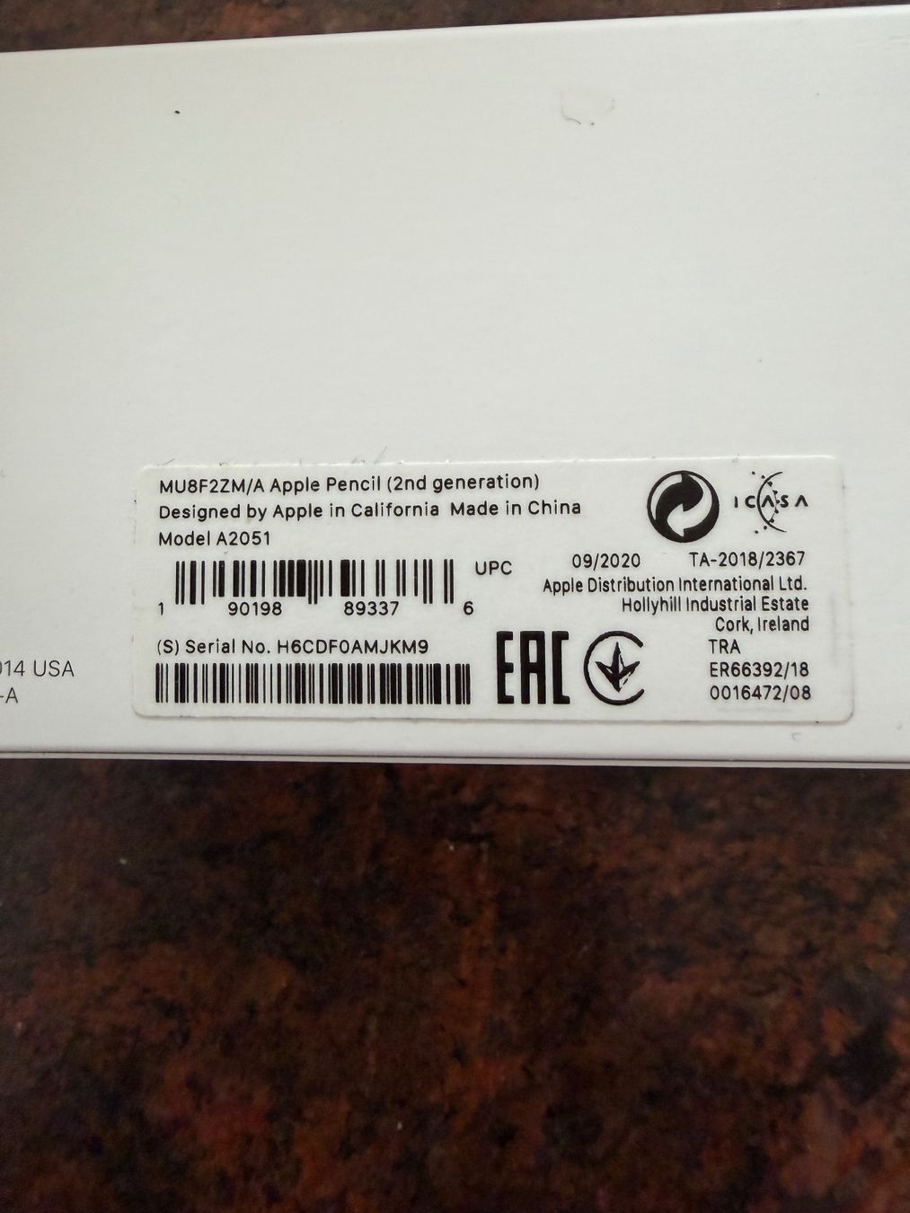 Apple Penna & Evidenziatori: Apple Pencil 2 – Usato da Schattdorf venduto da Kofi57 1