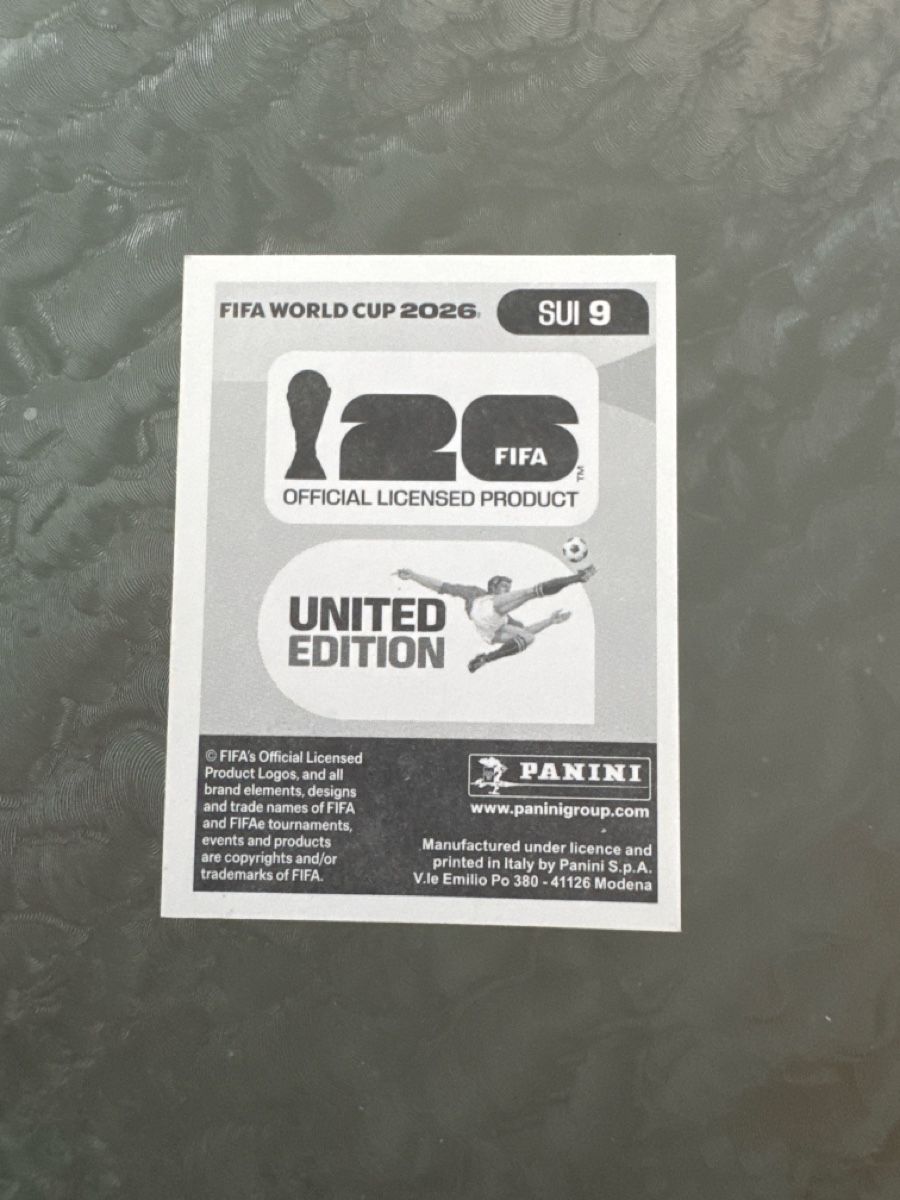 Panini Sammelbilder & Trading cards: Panini SUI 9 – Neu (gemäss Beschreibung) aus Zürich von th_e 1