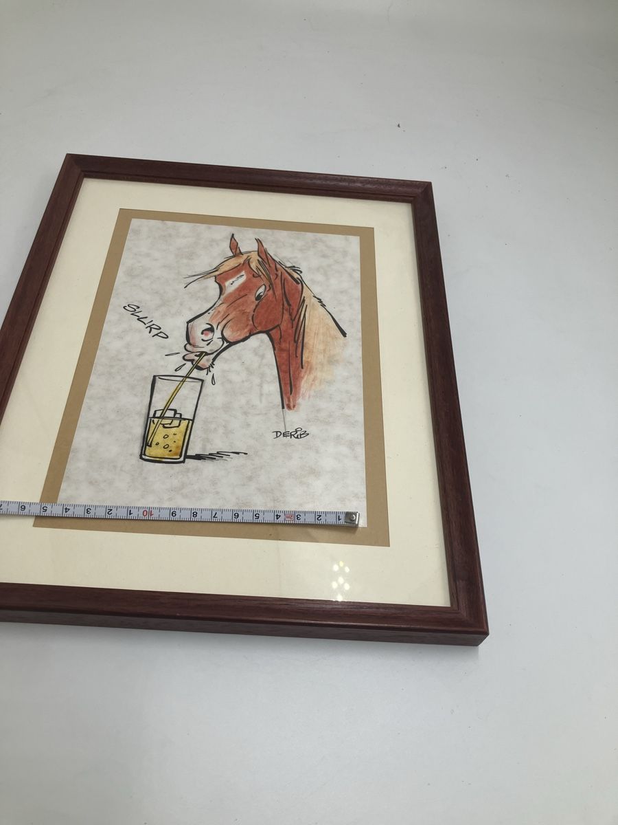 Dipinti: Dessin original de Derib – Usato da fribourg venduto da Retroverso 2