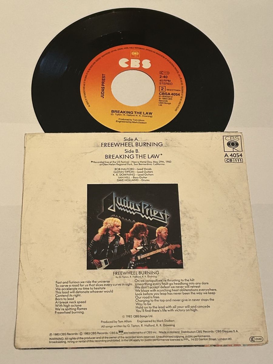 Schallplatten: Judas Priest. 1983. Freewheel Burning – Gebraucht aus Faulensee von Mizuno06 1