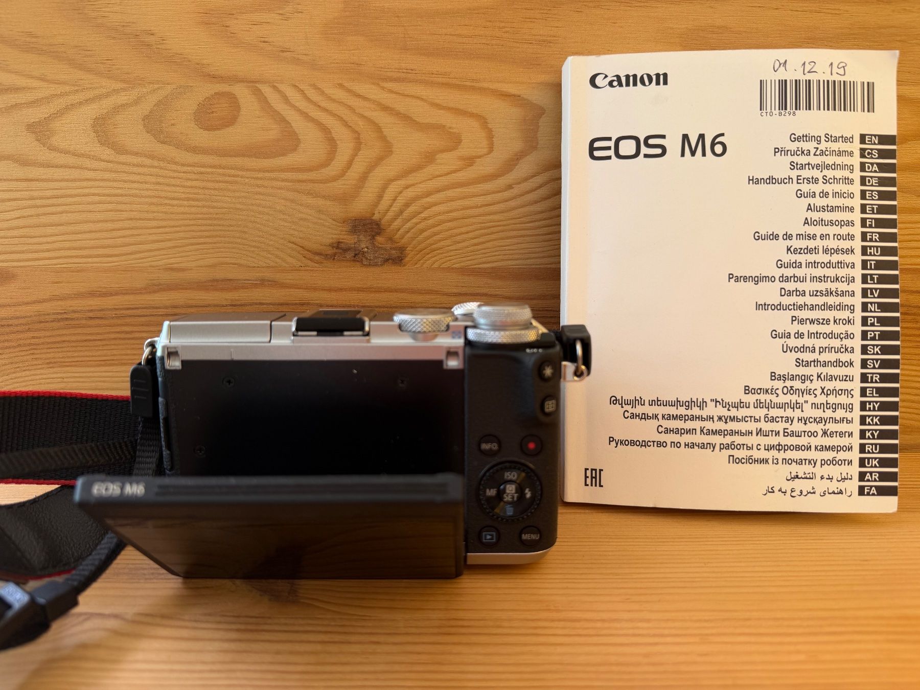 Canon Fotocamera: Defekte Digitalkamera Canon EOS M6 – Difettoso da Zürich venduto da Usirius 2