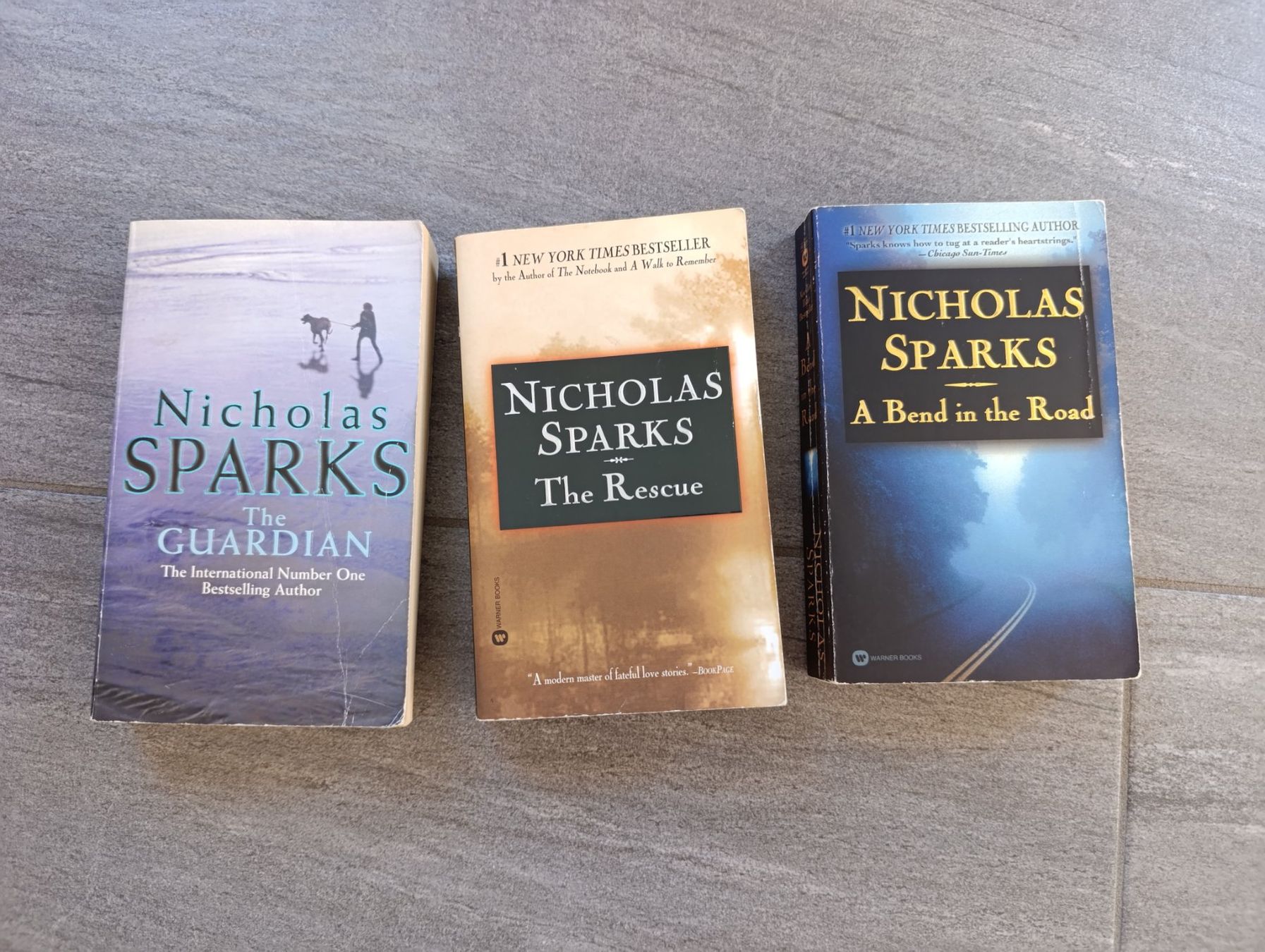 Bücher: 3 Bücher Nicholas Sparks English – Gebraucht aus La Tzoumaz von Marlenev11