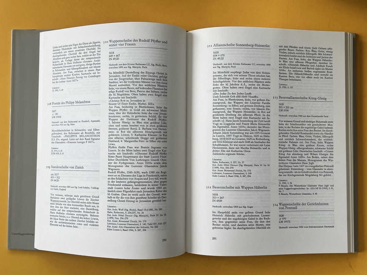 Libri: Glasgemälde Katalog Sammlung Schweizerisches Landesmuseum – Usato da Adliswil venduto da buch_und_kunst 5