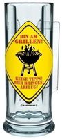 Bierkrug - Bin am grillen