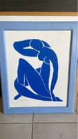 Estampe Matisse nu bleu 52 encadrée